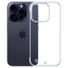 3mk Just20g Clear Case Apple iPhone 15 Pro Max -älypuhelinkotelo, läpinäkyvä