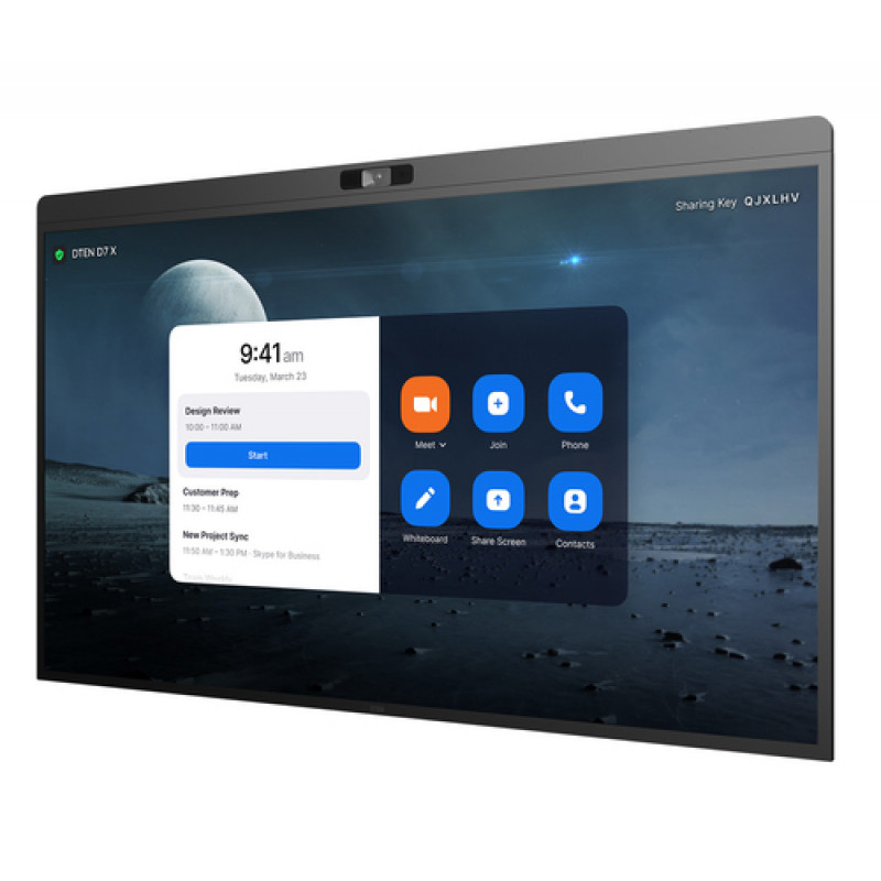 DTEN D7X 75 tuuman Android Edition -videoneuvottelujärjestelmä, Zoom Certified