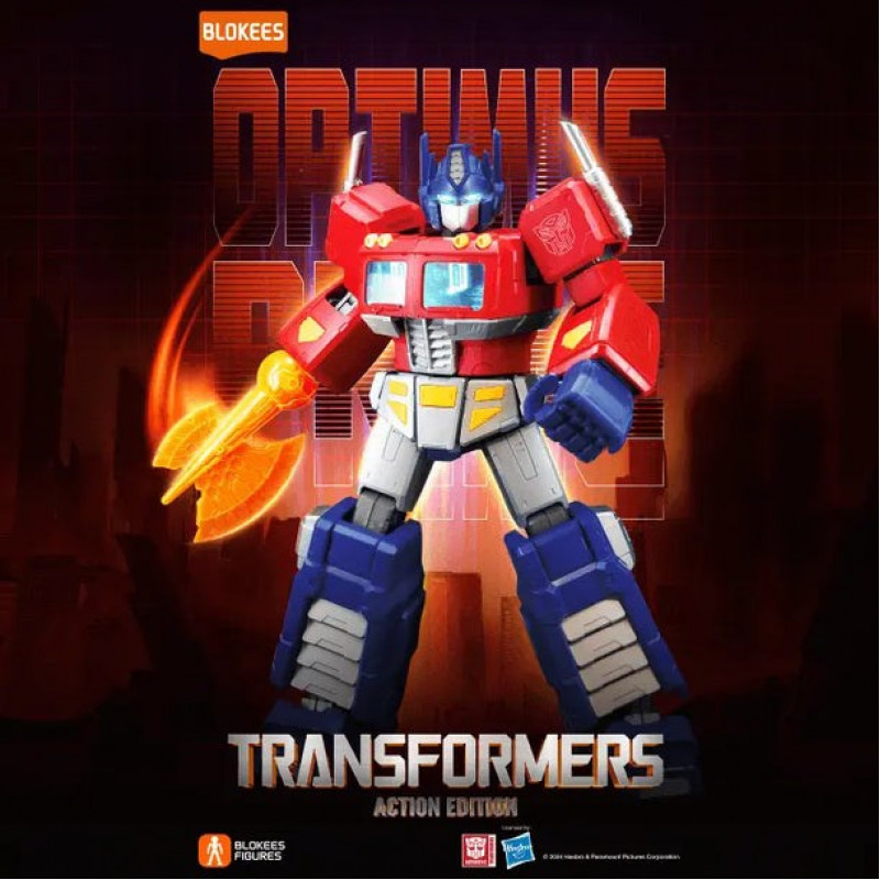 Blokees Transformers Action Edition G1 Optimus Prime -hahmo