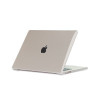 Tech-Protect Smartshell -kotelo Apple MacBook Air 15 (2023) -tietokoneelle, kristallinkirkas