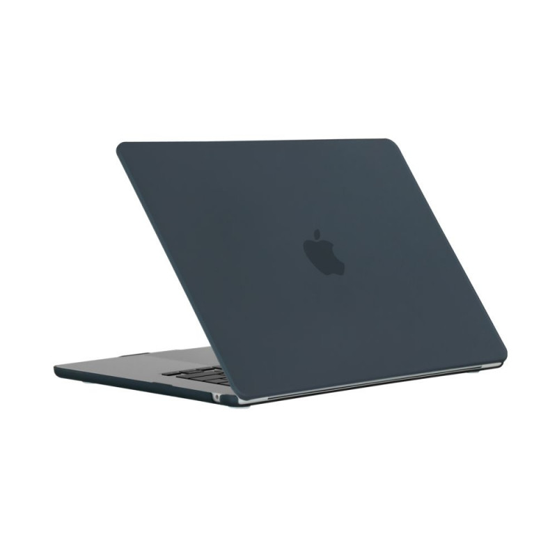 Tech-Protect Smartshell -kotelo Apple MacBook Air 15 (2023) -tietokoneelle, mattamusta