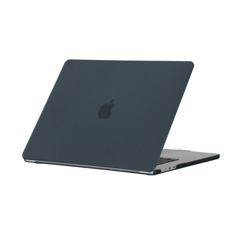 Tech-Protect Smartshell -kotelo Apple MacBook Air 15 (2023) -tietokoneelle, mattamusta