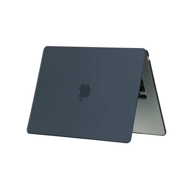 Tech-Protect Smartshell -kotelo Apple MacBook Air 15 (2023) -tietokoneelle, mattamusta