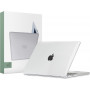 Tech-Protect SmartShell -kuori Apple MacBook Air 13 2022-2024 -malliin, kristallinkirkas