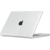 Tech-Protect SmartShell -kuori Apple MacBook Air 13 2022-2024 -malliin, kristallinkirkas