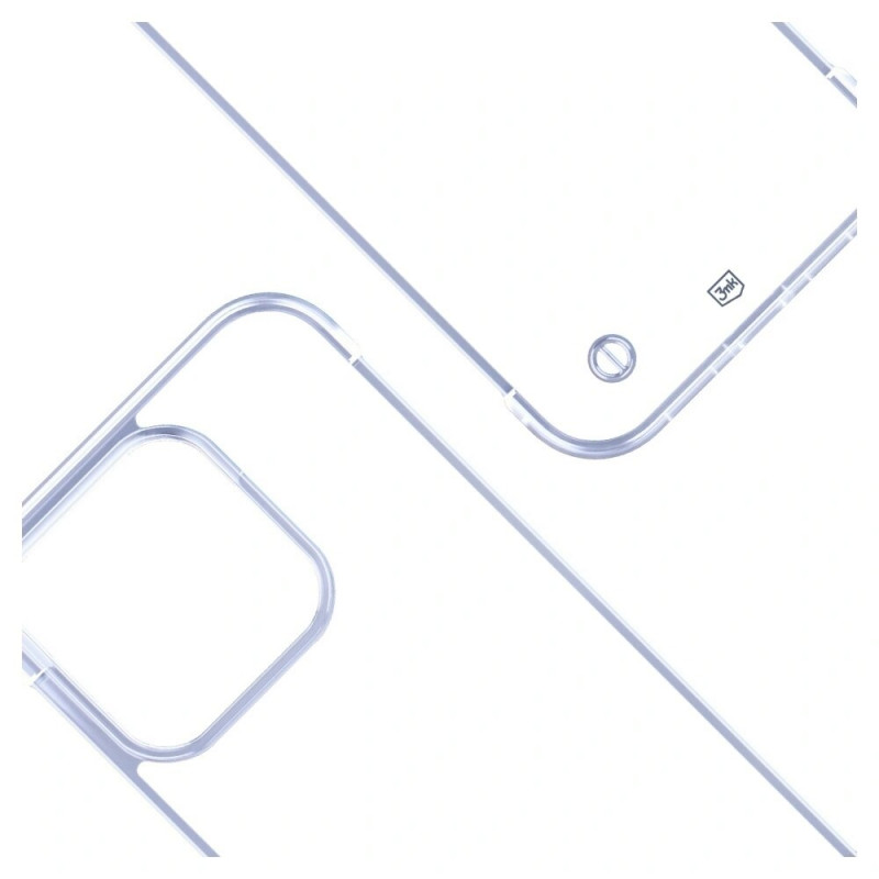 3mk Just20g Clear Case Apple iPhone 15 Pro -älypuhelinkotelo, läpinäkyvä
