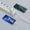 Tech-Protect C20W 2-porttinen seinälaturi, USB-C PD 20W ja USB-A QC 3.0, valkoinen