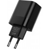 Tech-Protect C30W 2-porttinen seinälaturi, USB-C PD 30W ja USB-A QC 3.0, musta