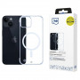 3mk Just20g MagCase Apple iPhone 14 Plus -älypuhelinkotelo, läpinäkyvä
