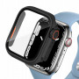 Tech-Protect Defense360 -kotelo Apple Watch 4/5/6/7/8/9/SE 44/45 mm, musta/oranssi