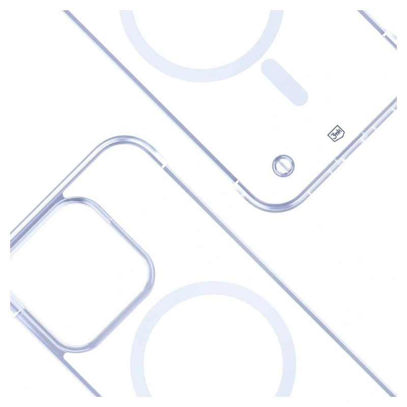 3mk Just20g MagCase Apple iPhone 14 Pro Max -älypuhelinkotelo, läpinäkyvä