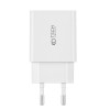 Tech-Protect NC30W 2-porttinen seinälaturi PD 30W QC 3.0, valkoinen