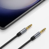 Tech-Protect UltraBoost 3,5 mm mini jack - 3,5 mm mini jack -kaapeli, 1,5 m, musta