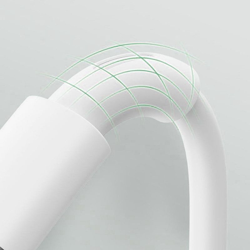 Tech-Protect C20W 2-port seinälaturi PD 20W QC 3.0 USB-C-kaapelilla, valkoinen