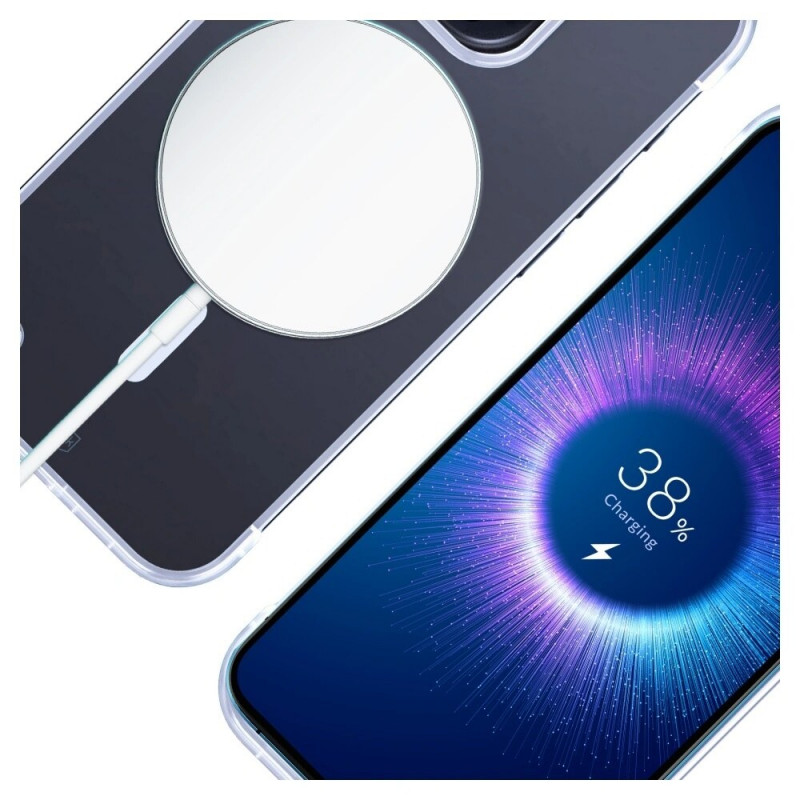 3mk Just20g MagCase Apple iPhone 15 Pro -älypuhelinkotelo, läpinäkyvä