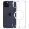 3mk Just20g MagCase Apple iPhone 15 Plus -älypuhelinkotelo, läpinäkyvä