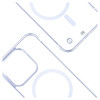 3mk Just20g MagCase Apple iPhone 15 Pro Max -älypuhelinkotelo, läpinäkyvä