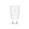 Tech-Protect C20W 2-port seinälaturi PD 20W QC 3.0 Lightning-kaapelilla, valkoinen