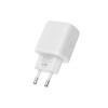 Tech-Protect C20W 2-port seinälaturi PD 20W QC 3.0 Lightning-kaapelilla, valkoinen
