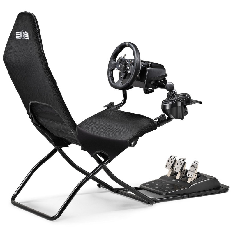 Next Level Racing GTLite Air taitettava cockpit, SIMAERO-verkko, musta
