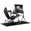 Next Level Racing GTLite Air taitettava cockpit, SIMAERO-verkko, musta