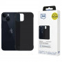 3mk Just20g Matt Case Apple iPhone 15 Plus -älypuhelinkotelo, mattamusta