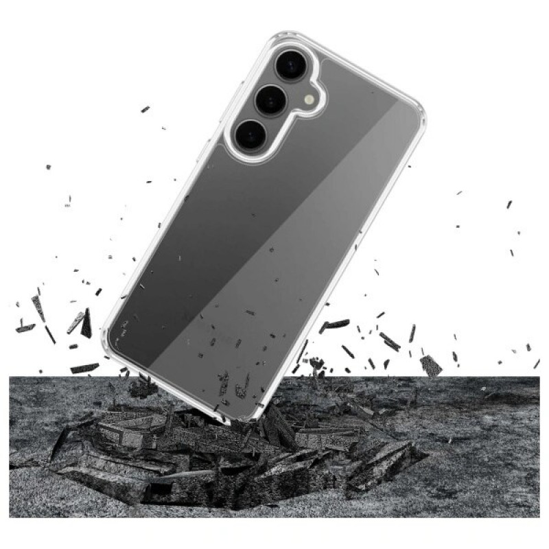 3MK Armor Case -suojakuori Samsung Galaxy S25+:lle, läpinäkyvä, polykarbonaatti
