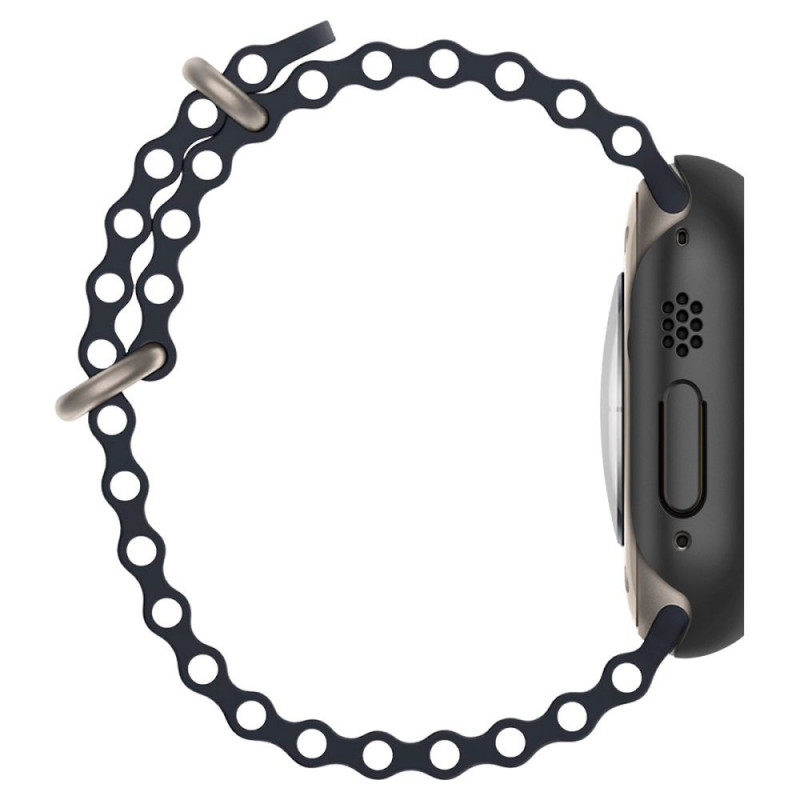 Spigen Thin Fit -suojakotelo Apple Watch Ultra 1 / 2 / 3 49 mm:lle, musta