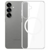 3MK Clear MagCase suojakotelo Samsung Galaxy S25+:lle, MagSafe, läpinäkyvä