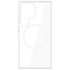 3MK Clear MagCase suojakuori Samsung Galaxy S25 Ultra -puhelimelle, MagSafe, läpinäkyvä