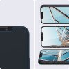 Spigen GLAS.tR EZ Fit karkaistu lasi Apple iPhone 13 / 13 Pro / 14 / 16e / 17e -laitteelle, kirkas