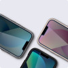 Spigen GLAS.tR EZ Fit karkaistu lasi Apple iPhone 13 / 13 Pro / 14 / 16e / 17e -laitteelle, kirkas