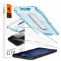Spigen GLAS.tR EZ Fit karkaistu lasi Apple iPhone 12 / 12 Pro -puhelimelle (2 kpl)
