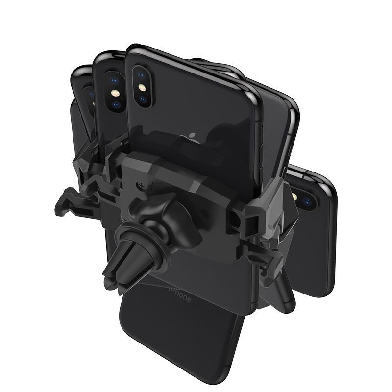 Spigen Click.r 000CP26265 auton ilmanvaihtosäleikön puhelinpidike, musta