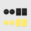 Spigen MP-4P magneettiset metallilevyt autopuhelintelineisiin 000EP20342, musta (4 kpl)