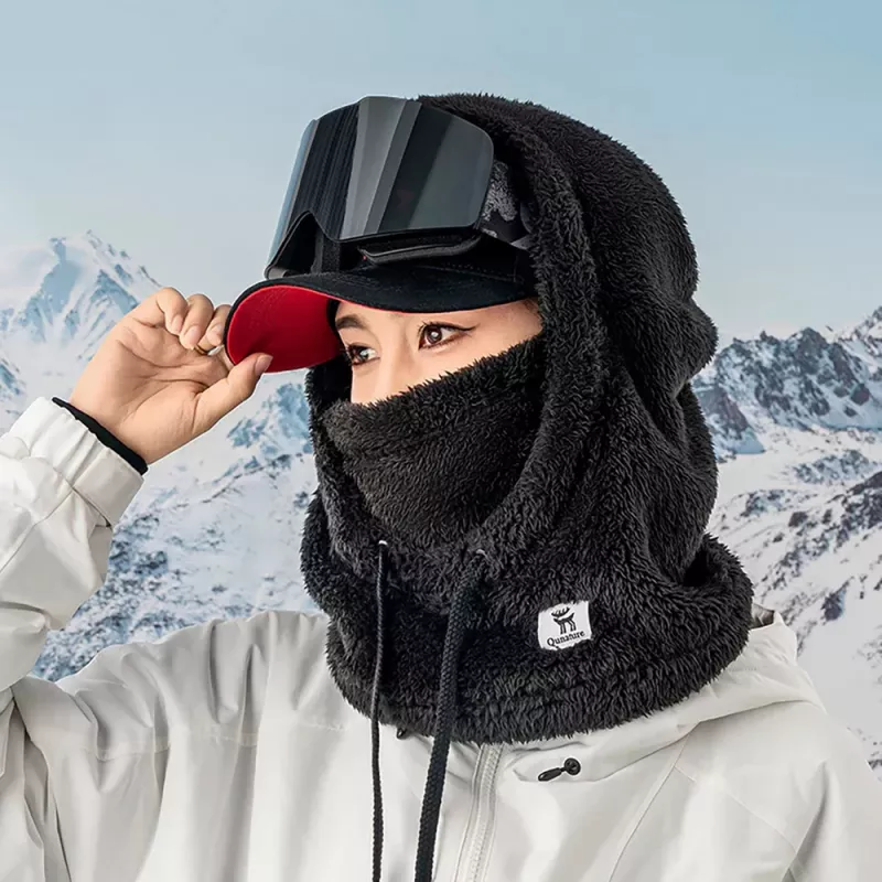Qunature Arctic Velvet hiihtopipo, koko M, musta