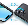 Tech-Protect Magmat MagSafe Apple iPhone 14 Pro -kotelo (THP1340), musta/kirkas