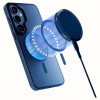 3MK Smoke MagCase suojakotelo Samsung Galaxy S25:lle, MagSafe, musta, polykarbonaatti