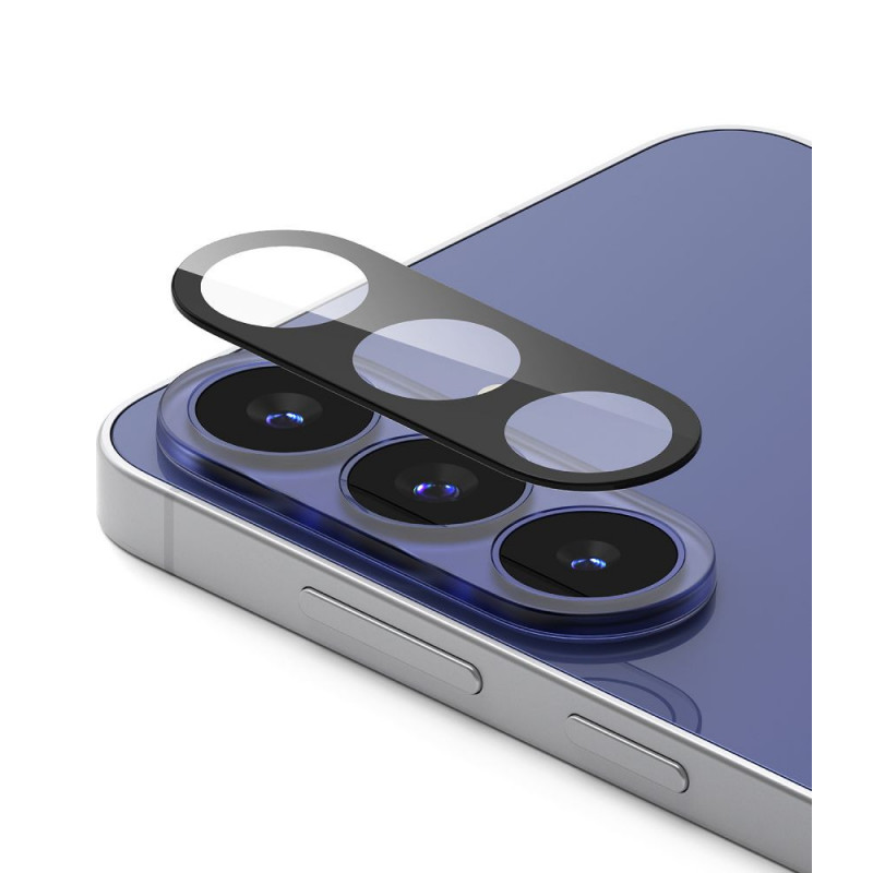 Ringke Camera Full Cover Samsung Galaxy S26 FE -kameran linssinsuoja, 9H karkaistu lasi, musta (2 kpl)