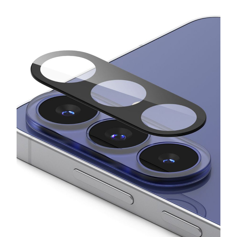 Ringke Camera Full Cover Samsung Galaxy S26 FE -kameran linssinsuoja, 9H karkaistu lasi, musta (2 kpl)