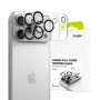 Ringke Camera Full Cover Apple iPhone 18 Pro -kameran linssinsuoja, 9H-karkaistu lasi, musta (2 kpl)