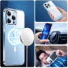 Tech-Protect Flexair Hybrid MagSafe -suojakotelo Apple iPhone 14 Pro Max -puhelimelle (THP1337), kirkas