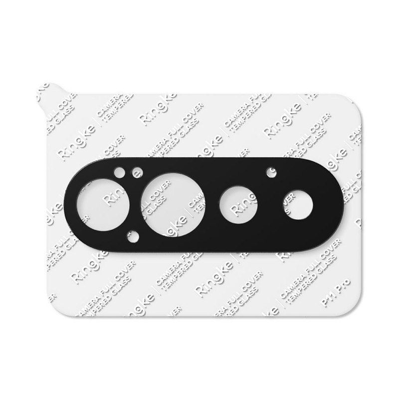 Ringke Camera Full Cover Google Pixel 11 Pro -kameran linssinsuoja, karkaistu lasi, musta (2 kpl)