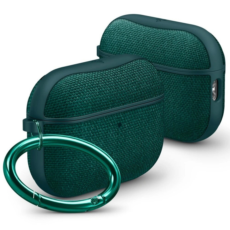 Spigen Urban Fit ACS09831 kotelo Apple AirPods Pro 3 -kuulokkeille, Midnight Green