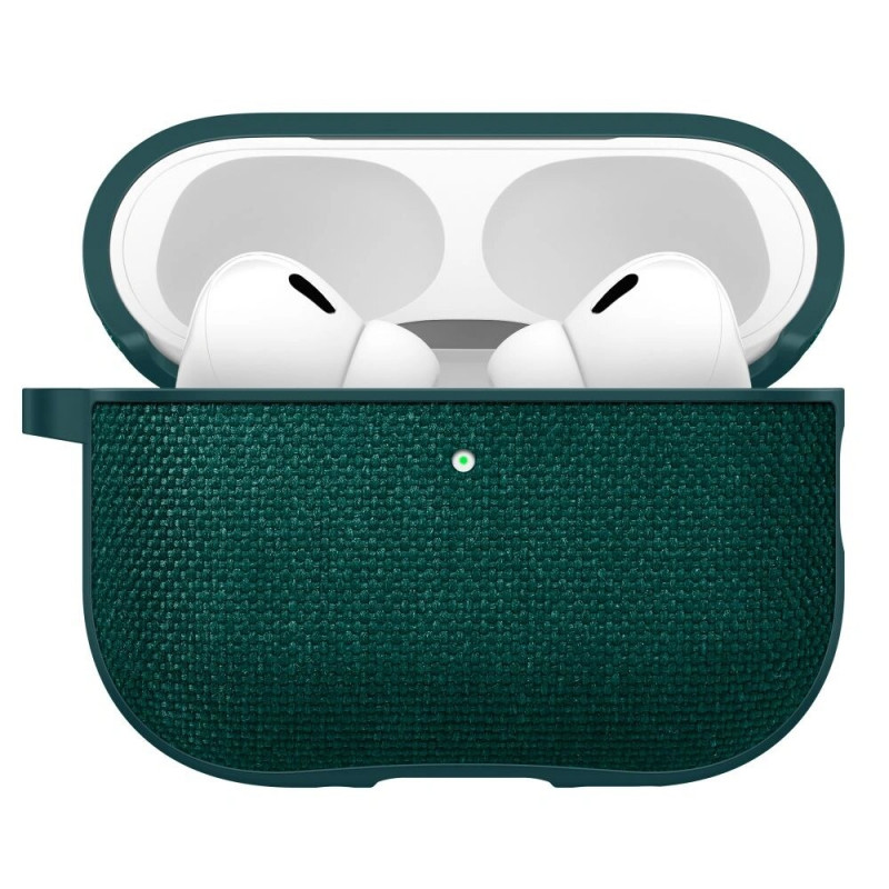 Spigen Urban Fit ACS09831 kotelo Apple AirPods Pro 3 -kuulokkeille, Midnight Green