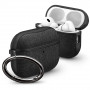 Spigen Urban Fit ACS09830 kotelo Apple AirPods Pro 3 -kuulokkeille, musta