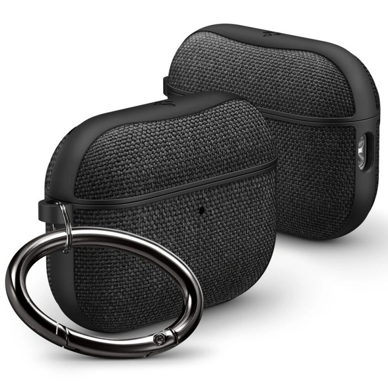 Spigen Urban Fit ACS09830 kotelo Apple AirPods Pro 3 -kuulokkeille, musta