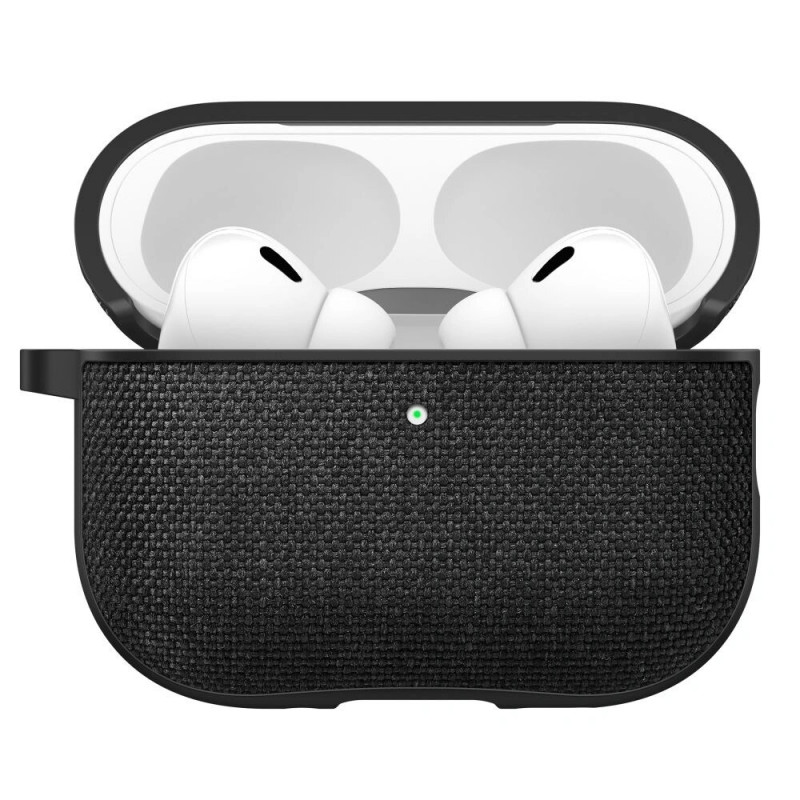 Spigen Urban Fit ACS09830 kotelo Apple AirPods Pro 3 -kuulokkeille, musta