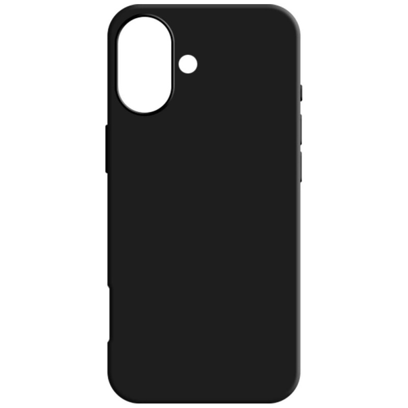 3MK Matt Case Pro suojakuori Apple iPhone 16 Plus -puhelimelle, musta