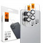 Spigen Optik Pro Glas.tR EZ Fit AGL09413 -kameransuojus Samsung Galaxy S25 Edge -puhelimeen, musta (2 kpl)
